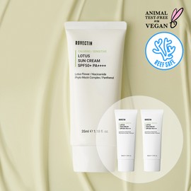 ROVECTIN Calming / Sensitive Lotus Sun Cream 35ml 1+1 Set - [SET] Sun Cream 35ml 1+1 Set
