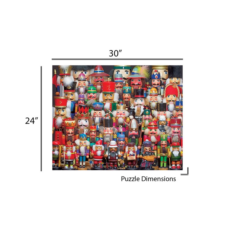 Springbok Nutcracker Collection 1000 Piece Jigsaw Puzzle for Adults Features