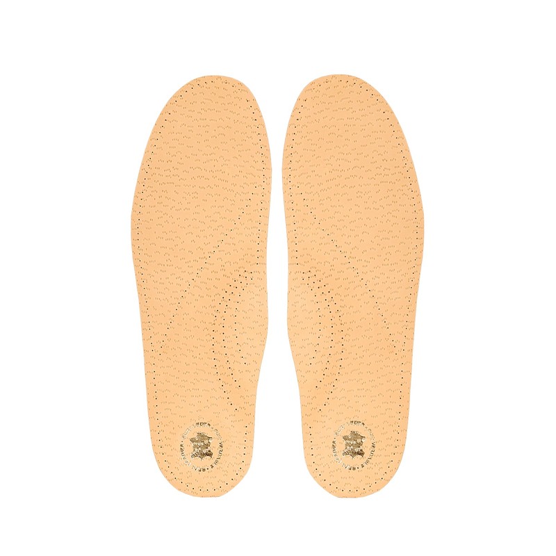 Orthotic leather insoles for fallen longitudinal arch, Kaps Anatomix, all