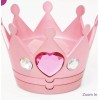 Claire’s pink rhinestone tiara makeup kit set Valentine’s day crown