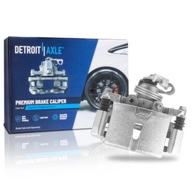 Detroit Axle - Rear Left Brake Caliper w/Bracket Replacement for 2005-2009 Chevy Uplander Buick Terraza Pontiac Montana Saturn Relay