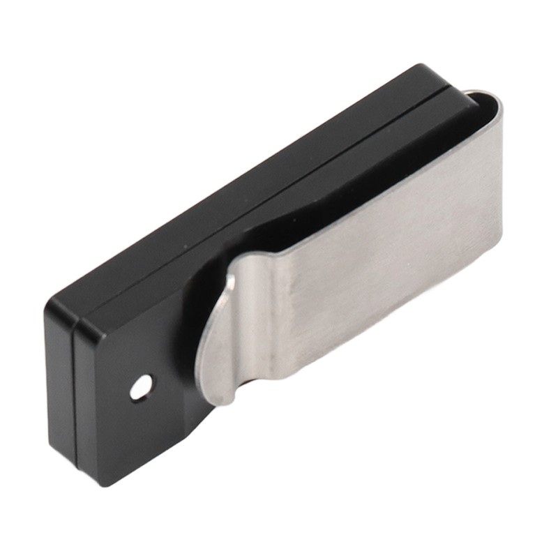 Aluminum Cue Chalk Holder Clip Octagon 2 Layers Silent Billiard