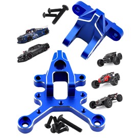 Rcarmumb Front & Rear Center Brace Mount Upgrades Part for Arrma 1/8 Kraton Outcast Notorious Talion 6s BLX,1/7 Felony Infraction Mojave 6S BLX Limitless Mojave Roller,Replace #ARA320500,Navy Blue