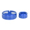 2Pcs Aluminum Alloy Multimedia Control Center Knob Ring Trim Fit
