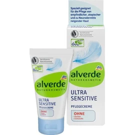 alverde NATURKOSMETIK Pflegecreme Ultra Sensitive, 50 ml,vegan