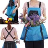 VZA Quick-Unload Harvesting Apron,Gardening for Fruit Picking, Farm Work, Adjustable
