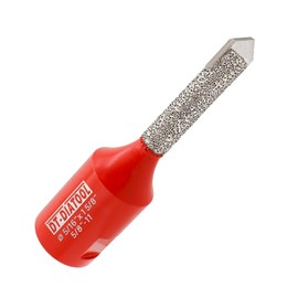DT-DIATOOL - Broca de rastrillo de mortero de diamante, broca de punta de carburo para granito, mármol, hormigón, piedra de mampostería,...