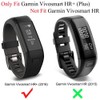 ZSZCXD Band for Garmin vivosmart HR+, Silicone Strap Replacement Wristband