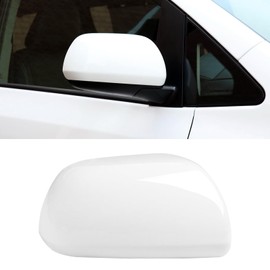 Moonlinks Compatible with Toyota Sienna 2012 2013 2014 2015 2016 2017 2018 2019 2020 Right Passenger Side Mirror Cover Replacement, White Right Side Clip-on Mirror Cap Replaces for 87915-08021-A0