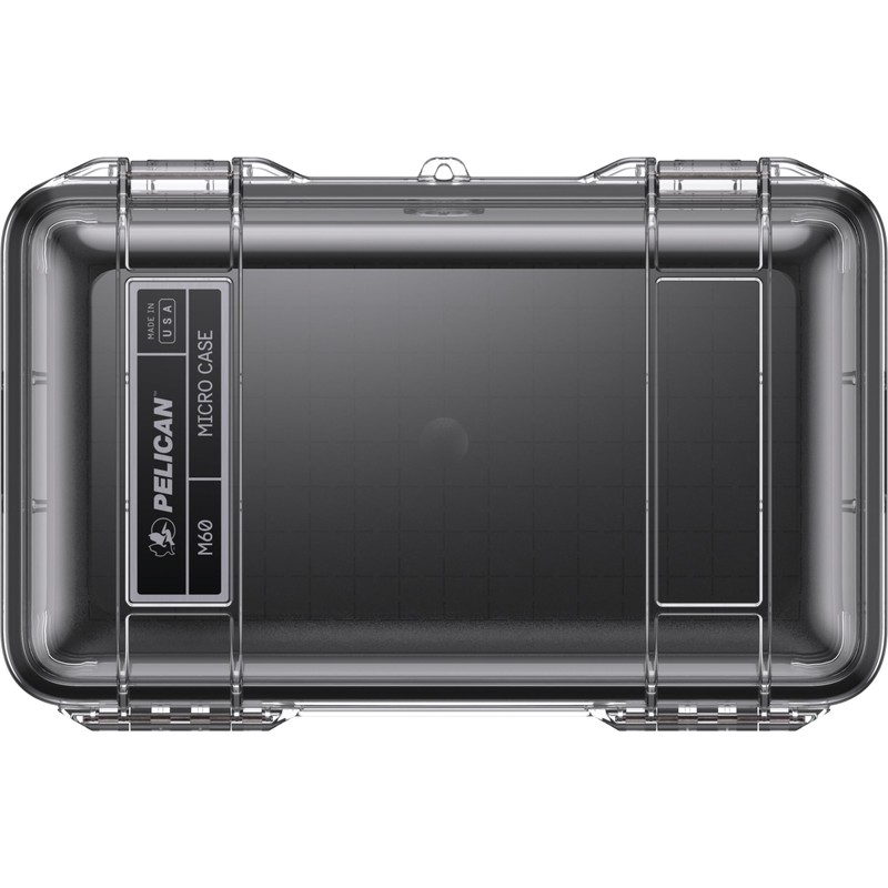 Pelican M60 Micro Case (Black/Clear)