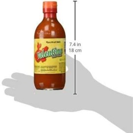 Valentina hot & extra hot sauce , black & yellow label 12,5 oz (pack of 2)