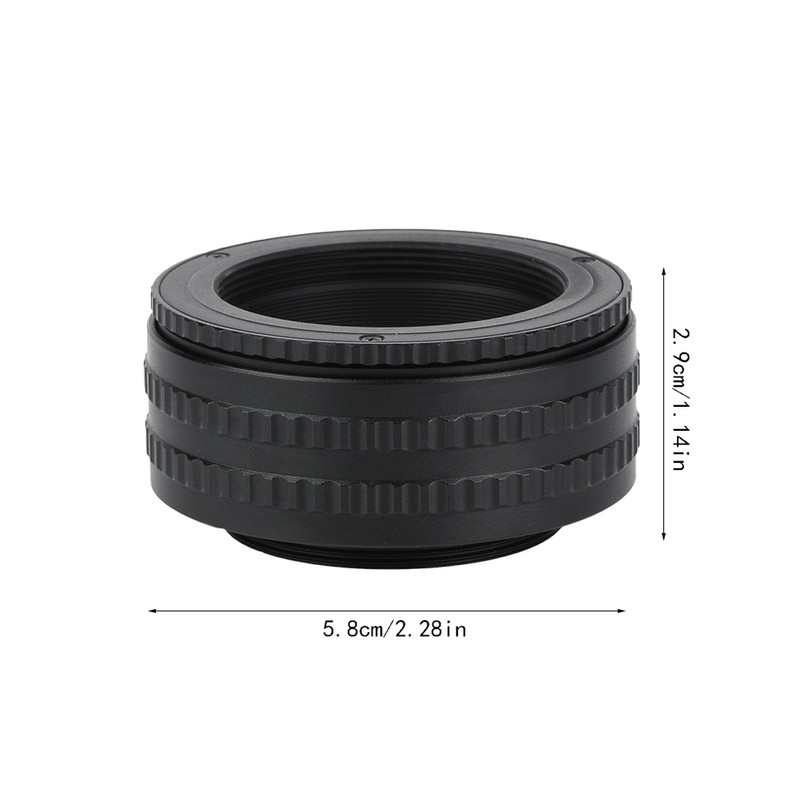M42 to M42 Adjustable Focusing Helicoid Lens Adapter Macro Tube