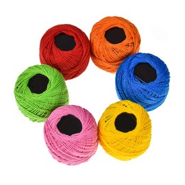 SUPVOX Embroidery Thread Multi-Color Cross Stitch Threads for Crochet Hardanger,16PCS