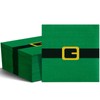 Eersida 100 Pcs St Patricks Day Napkins Disposable Green Cocktail