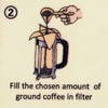 Caffi Paper Coffee Filters for 3 Cup French Press -