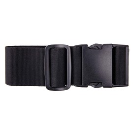 Karteo Luggage Strap Black Luggage Strap [Pack of 1] Travel Strap for Suitcases and Bags as Luggage Straps 5 cm Polyester Strap Adjustable up to 155 cm Length