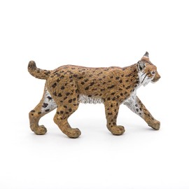 Papo - Detailed Lynx Figure Toy for Kids - Ages 3+ - Wild Life Collection - Educational Play Nature Observation and Imagination - Gift Idea Toy for Girls and Boys