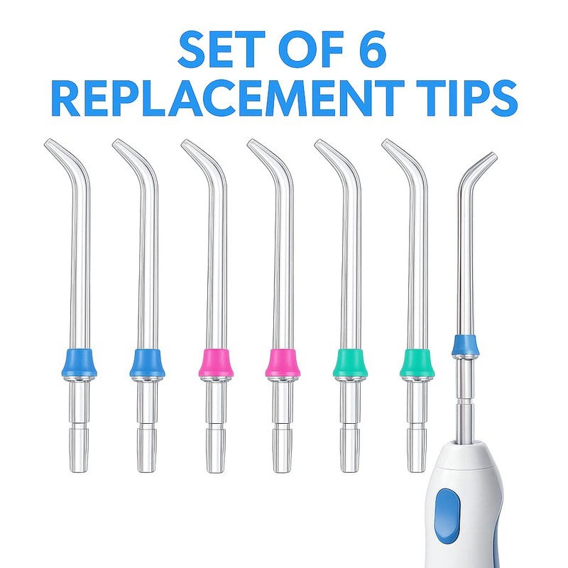 Replacement Classic Jet Tips Compatible with Waterpik Water Flossers and