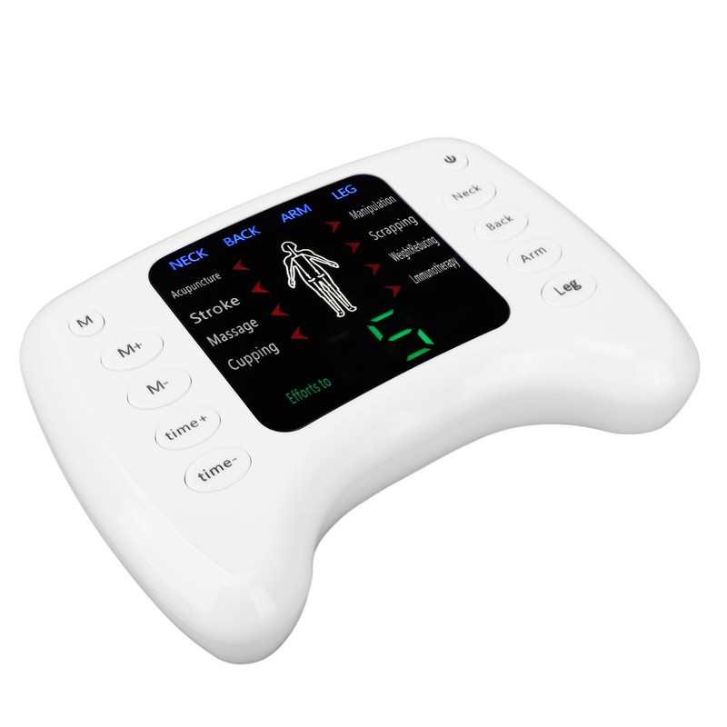 Electronic Pulse Massager Adjustable 15 Gears 8 Modes Timer Dual