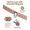 Feraco Copper Bracelet for Men 3X Strength,Magnetic Therapy Bracelet Copper