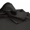 Plain Black Fabric, 100% Cotton, Extra Wide (150 CM) -
