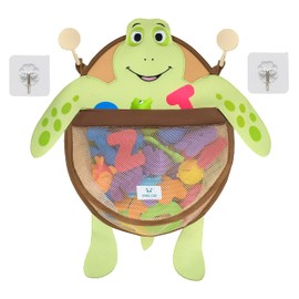 Nooni Care Bath Toy Storage Turtle Net Bath Toy Bath Toy Storage Bath Net for Toys Bath Net Children Friendly Bath Toy Organiser
