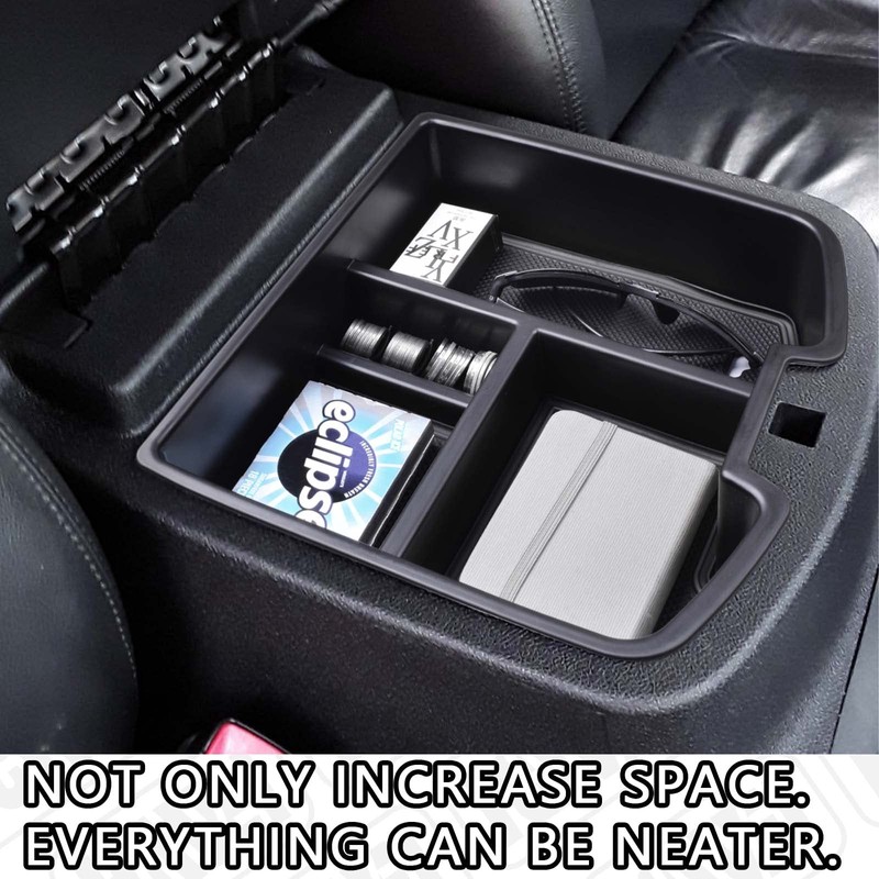 Center Console Organizer Compatible with 2007-2014 Chevy Silverado GMC Sierra