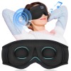 LC-dolida Bluetooth Sleep Mask Headphones 3D Eye Mask for Insomnia