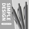deegtran Pens Bulk, 50 Pack No Bleed Grey Barrel Black