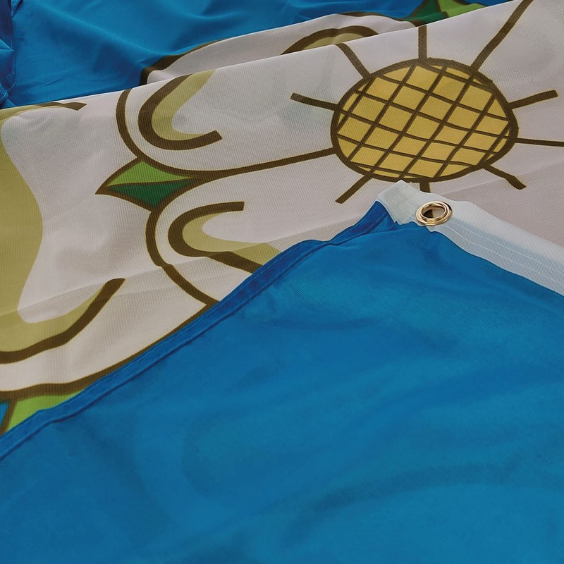 NWFlags Outdoor Heavy Yorkshire Flag 5ft x 3ft 110d Knitted