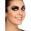 Rubies Black Eyelashes and Adhesive