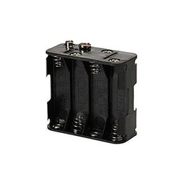 Mosuch Battery Holder for (8) AA with Standard Snap Connector : BH383 (1)