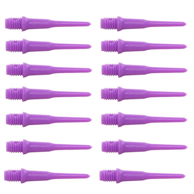HRLORK 50 Packs Dart Points Plastic Soft Tip Darts Set