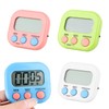 4 Multifunctional Timers, Kitchen Cooking, Children's Teeth Cleaning, Egg Timer,