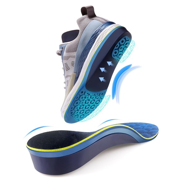 SIIHEA Arch Support Shoe Inserts, Hollow Structural Shock Absorbing, Orthotics