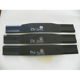 Set of 3 Replacement Blades for LandPride 60" Cut Finish Mowers 890-204C,890-17C
