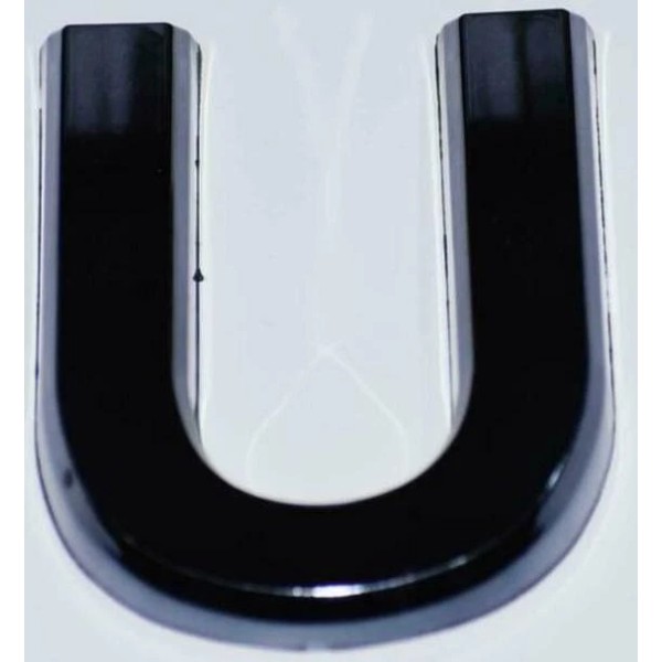 BUILDINGSIGNS.COM 1 PCS - Apartment Number Sign/Mailbox Number Sign,Letter U