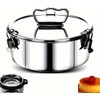 Stainless Steel Flan Mold, 63 Oz Flanera Baking Pan for