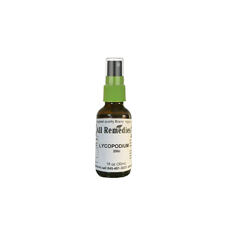 All Remedies Lycopodium Homeopathy Lycopodium Homeopathic Lycopodium 200c 1oz Spray