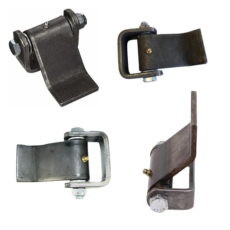 HLMOptimo Weld on Trailer Hinges Heavy Duty Greaseable Dump Trailer