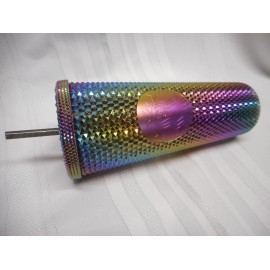 Starbucks New Starbucks Venti Tumbler 24oz Black Bling Oil Slick Studded NWT Fall 2023