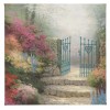 Thomas Kinkade The Garden of Promise 14 x 14 Canvas