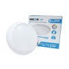 NICOR Lighting DLS4-3006-120-3K-WH 4 in. Dimmable 600 Lumen LED Surface