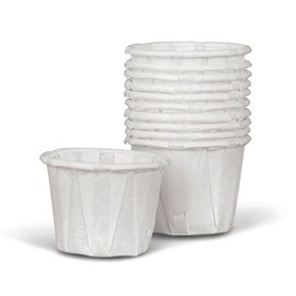 Medline Disposable Paper Souffl Cups, 1 oz., Perfect for Medication or Condiment Use, Pack of 250
