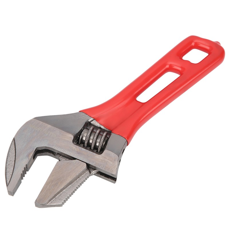 34mm Wide Jaw Adjustable Wrench Dual Purpose Portable Pipe Spanner