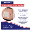 Tela Adhesiva Impermeable Curitas 1 Rollo 5cm X 4.5m Blanco