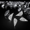 Jaronx Compatible with Hyundai Bling Steering Wheel Emblem 2013-2019, Sparkly