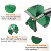 sourcing map 2pcs Forstner Drill Bits 1-1/4" (32mm) Carbide Upgraded