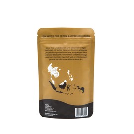 Kopi Luwak 100% Arabica Coffee 50 g (Cat Coffee from Wild Animals) (50 g Bean) Pure Variety Coffee Rare Coffee Direct Trade Made in Germany