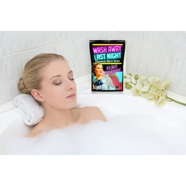 Wash Away Last Night Bath Soak â€“ Pink Bath Salts Luxury Bath Funny Girlfriend Gifts For Best Friends Bath And Body Gifts For Women Mediterranean Sea Salts Ladies Night Gifts Bachelorette Party Favors